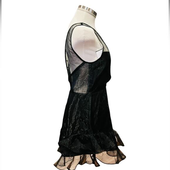 Lovers + Friends LAKEN MINI DRESS Black Size Small NWT - Picture 5 of 9